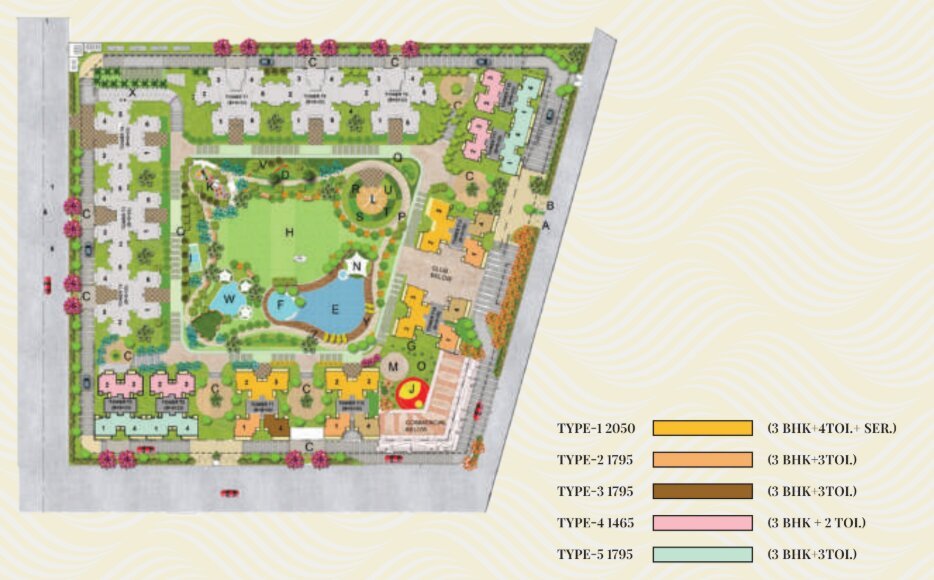 Elmas Aquacasa Site Plan
