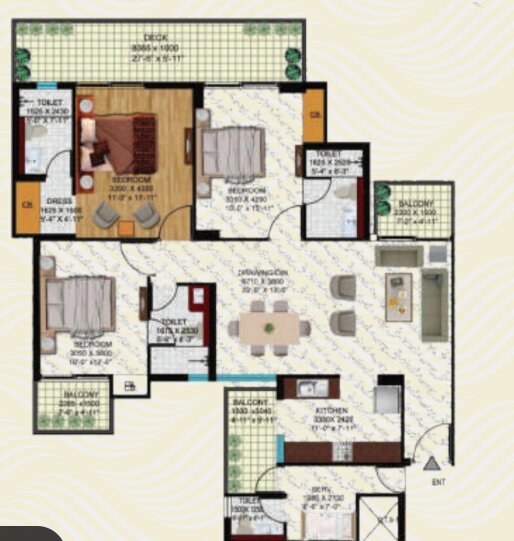 Elmas Aquacasa Type 01 floor plan